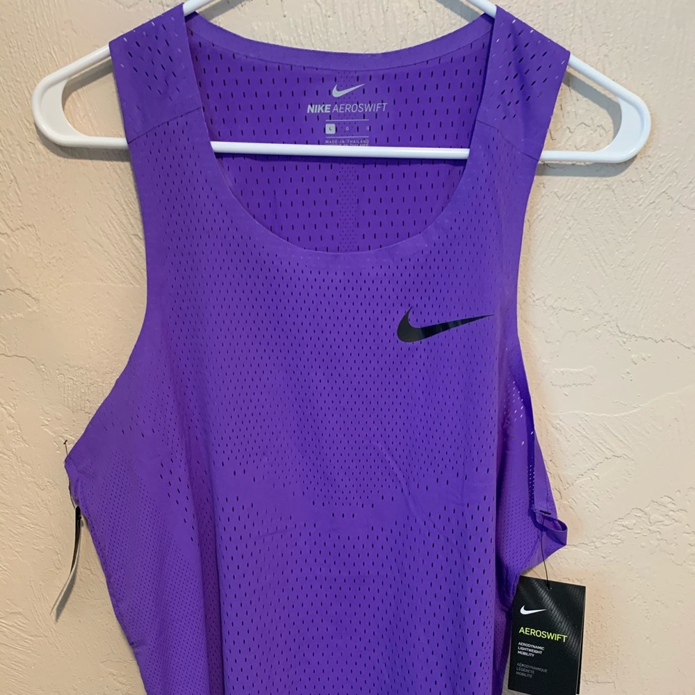Nike Aeroswift Singlet Tank Top NWT Running Men’s